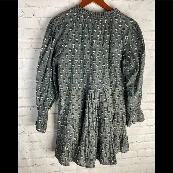 Modern Soul Green Floral Mini Dress - Picture 12 of 12